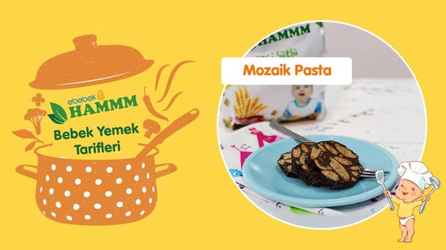 Mozaik Pasta | Bebek Yemek Tarifleri | Hammm Vakti image