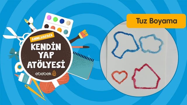 Tuz Boyama I Anne Bebek Kendin Yap Atölyesi image