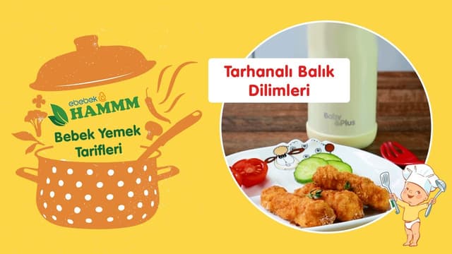 Tarhanalı Balık Dilimleri | Bebek Yemek Tarifleri | Hammm Vakti image