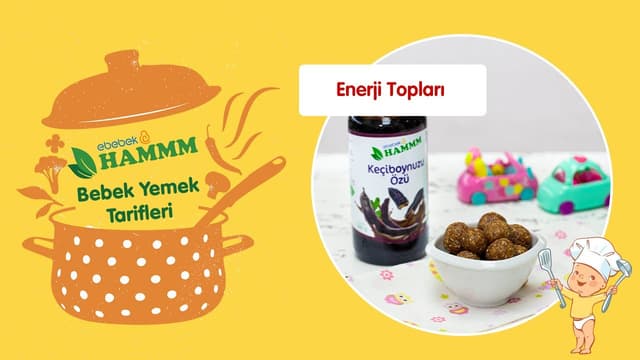 Enerji Topları | Bebek Yemek Tarifleri | Hammm Vakti image