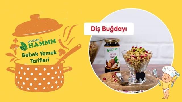 Diş Buğdayı Nasıl Yapılır? | Hammm Vakti | Bebek Yemek Tarifleri image