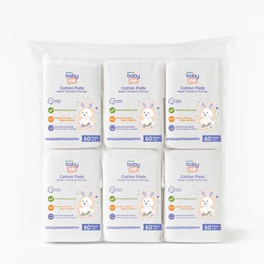 Bebek Temizleme Pamuğu 6x60 adet image